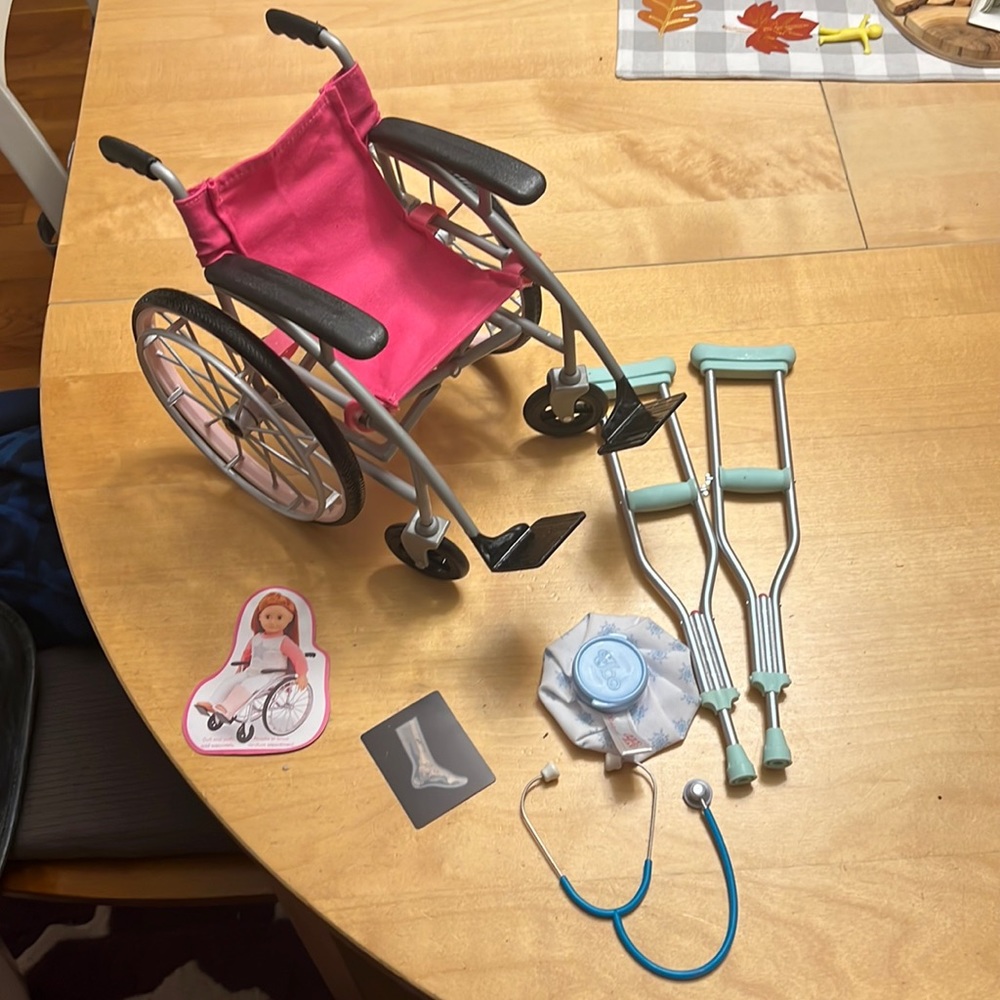 Doll Wheelchair